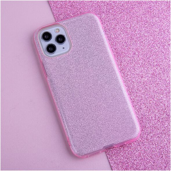 Glitter 3in1 case for iPhone X / XS pink 5900495714251