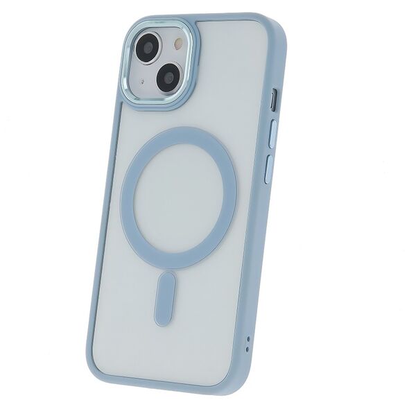 Satin Clear Mag case for iPhone 13 6,1&quot; blue 5907457714069