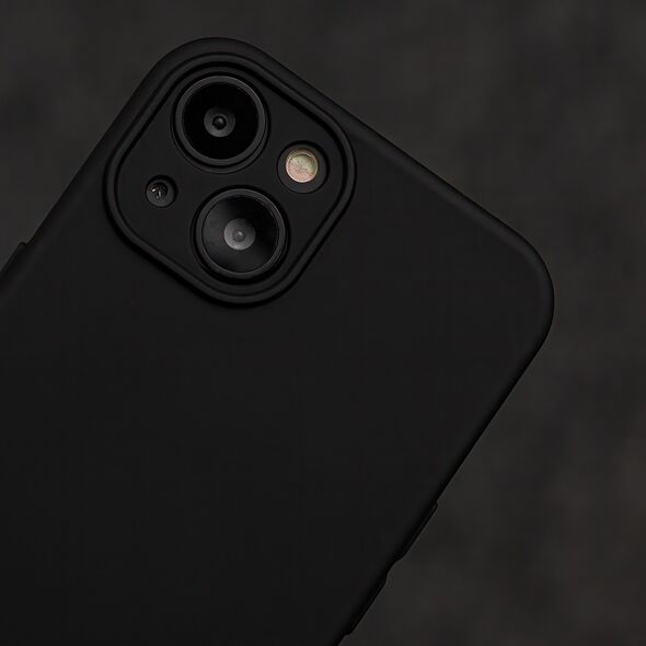 Silicon case for Oppo A79 5G black 5907457722361