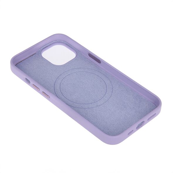 Mag Leather case for iPhone 13 Pro Max 6,7&quot; purple 5907457734203