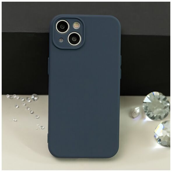 Silicon case for Xiaomi Redmi Note 13 Pro Plus 5G (global) dark blue 5907457724341