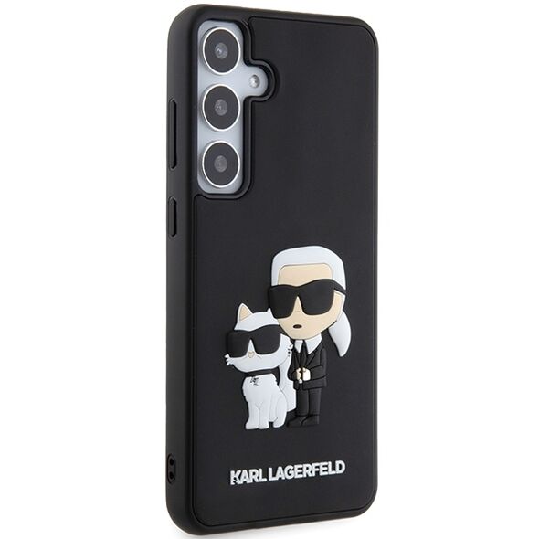 Karl Lagerfeld case for Samsung Galaxy S24 KLHCS24S3DRKCNK black HC 3D RUBBER KC NFT 3666339241964