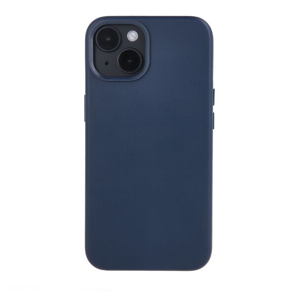 Mag Leather case for iPhone 15 Pro Max 6,7&quot; dark blue 5907457734494