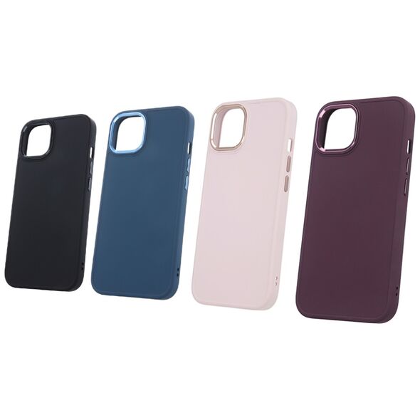 Satin case for iPhone 16 Pro 6,3&quot; black 5907457784161