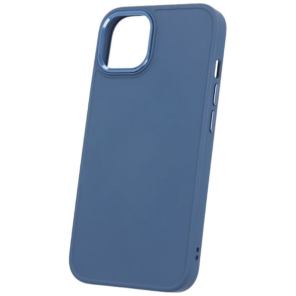 Satin case for iPhone 16 Pro 6,3&quot; dark blue 5907457784246