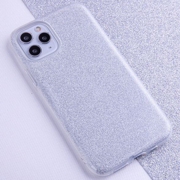 Glitter 3in1 case for Samsung Galaxy A05S silver 5907457790940