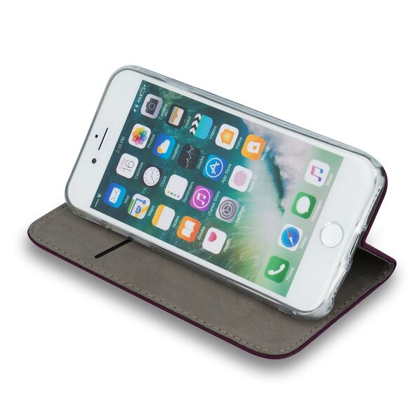 Smart Magnetic case for iPhone 16 Plus 6,7&quot; burgundy 5907457780378