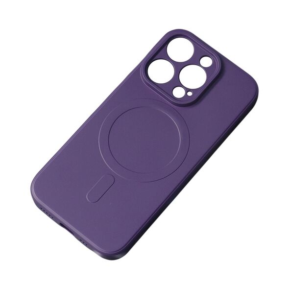 iPhone 14 Pro Max Silicone Case Magsafe - purple 9145576278444