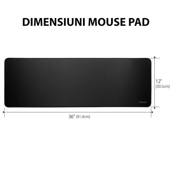 Spigen Spigen - Mouse Pad Regnum (A103) - Non-Slip Rubber Base - Black 8809466649424 έως 12 άτοκες Δόσεις