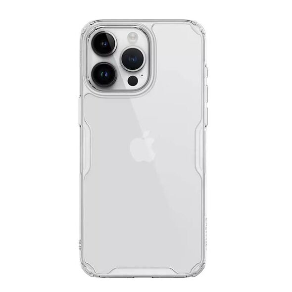 Nillkin Husa pentru iPhone 15 Pro - Nillkin Nature TPU PRO MagSafe Case - Transparent 6902048265912 έως 12 άτοκες Δόσεις