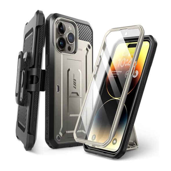 Supcase Case for iPhone 16 Pro - Supcase Unicorn Beetle Pro - Titan Gray 0843439150447 έως 12 άτοκες Δόσεις