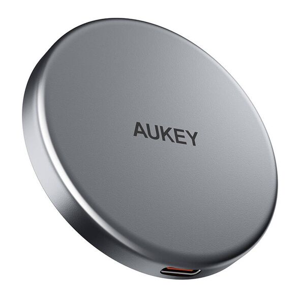 Aukey Magnetic Wireless Charger MagFusion Aukey LC-MC10, 15W Qi2 (black) 067114  LC-MC10 έως και 12 άτοκες δόσεις 689323787036