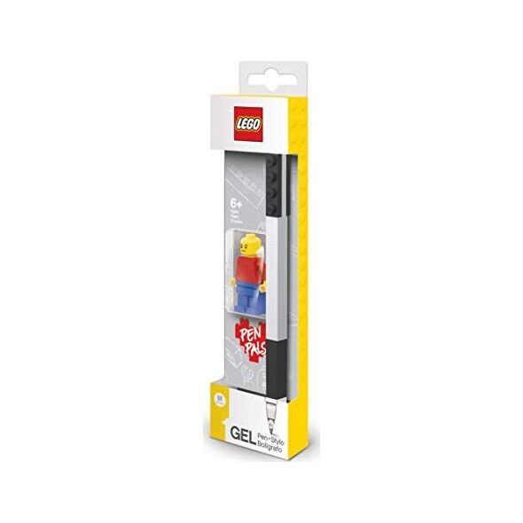 LEGO Długopis żelowy LEGO - niebieski + czarna minifigurka