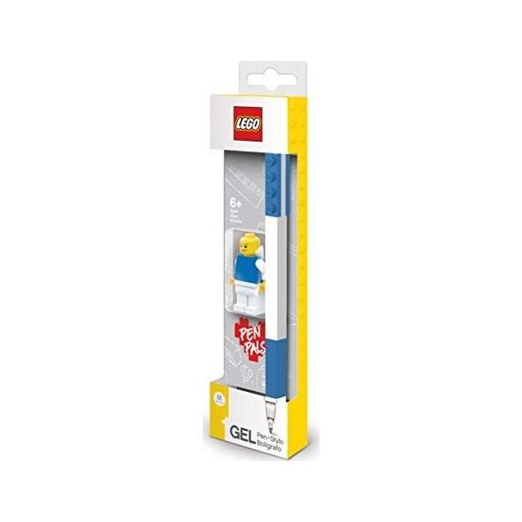 LEGO Długopis żelowy LEGO - niebieski + minifigurki