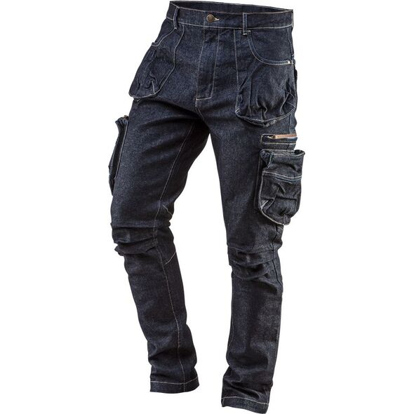 Neo Spodnie robocze 5-kieszeniowe DENIM, rozmiar XL