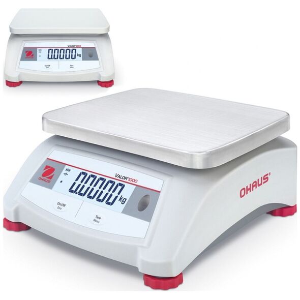 Ohaus Waga stołowa gastronomiczna kontrolna pomocniczna VALOR 1000 30kg / 5g - OHAUS V12P30 Waga stołowa gastronomiczna kontrolna pomocniczna VALOR 1000 30kg / 5g - OHAUS V12P30