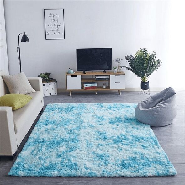 Strado Dywan Ombre Shaggy Strado 200x260 OmbreBlue (Jasny Niebieski) uniwersalny