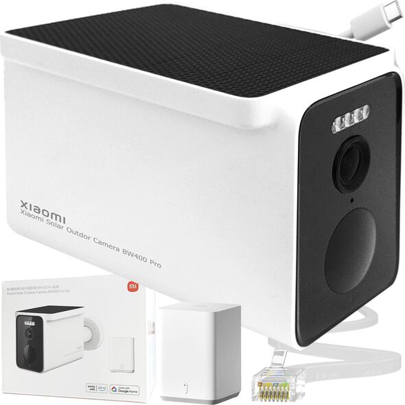 Kamera IP Xiaomi Xiaomi | Solar Camera | BW400 Pro Set | Bullet | 4 MP | F1.6 | IP66 | Micro SD, Max. 256 GB