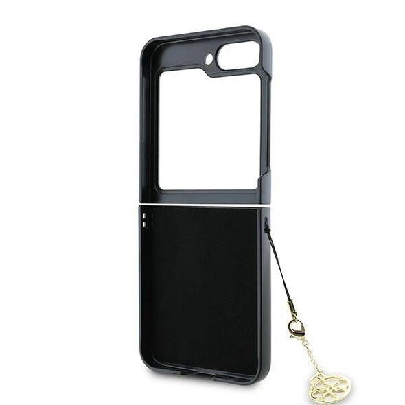 Original Case SAMSUNG GALAXY Z FLIP 6 Guess Hardcase 4G Charms Collection (GUHCZF6GF4GGR) black 3666339322090