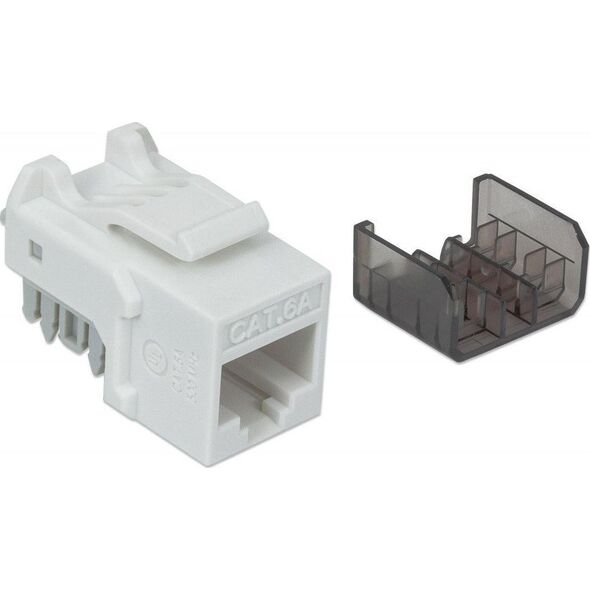 Intellinet Network Solutions Intellinet Moduł Keystone RJ45 Cat6a 10 Gigabit, UTP, biały