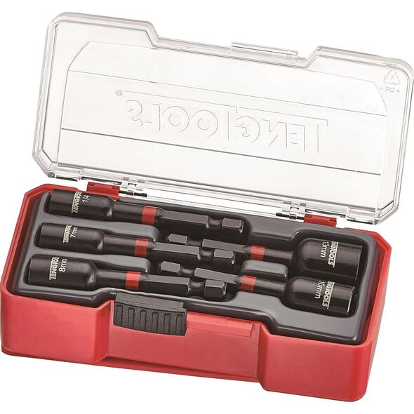 Teng Tools Zestaw uchwytów nasadkowych Impact do wkrętarek, 5-elementowy, Teng Tools TJNS05