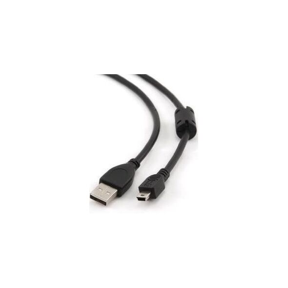 Kabel USB Gembird USB-A - 1.8 m Czarny (CCFUSB2AM5P6)