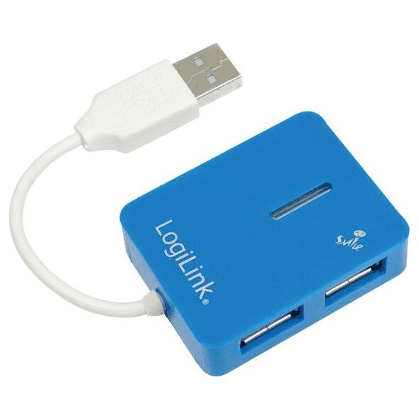 HUB USB LogiLink 4x USB-A 2.0 (UA0136)