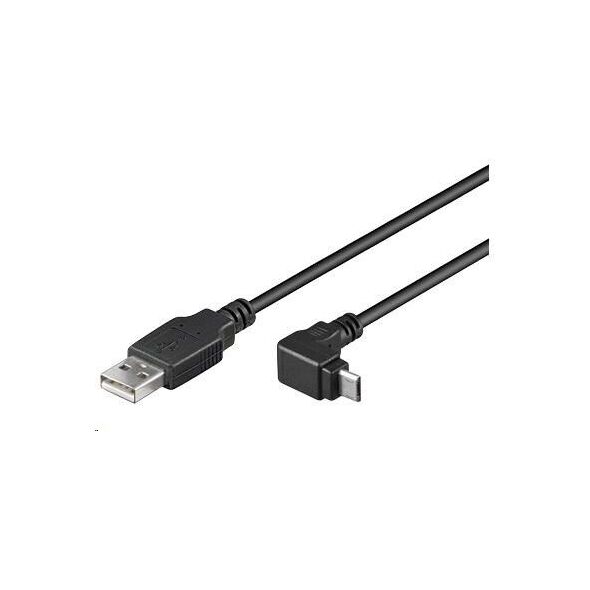 Kabel USB PremiumCord USB-A - microUSB 2 m Czarny (ku2m2f-90)