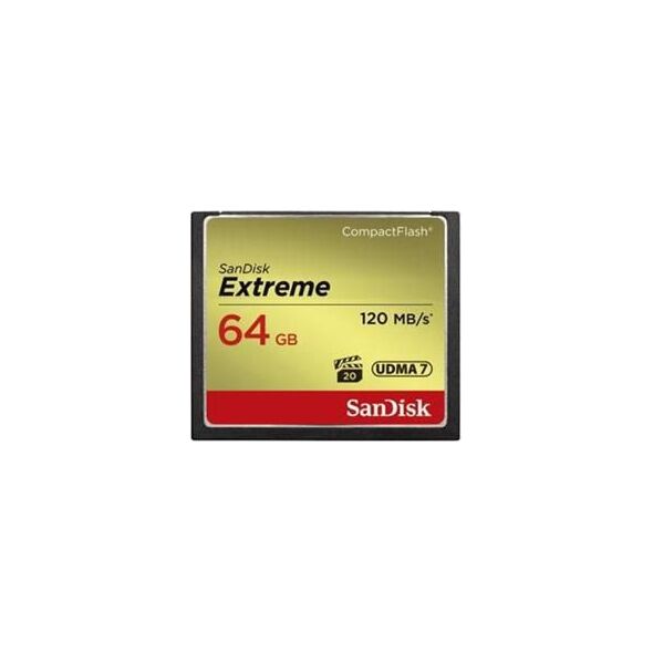 Karta SanDisk Extreme Compact Flash 64 GB  (SDCFXSB-064G-G46)