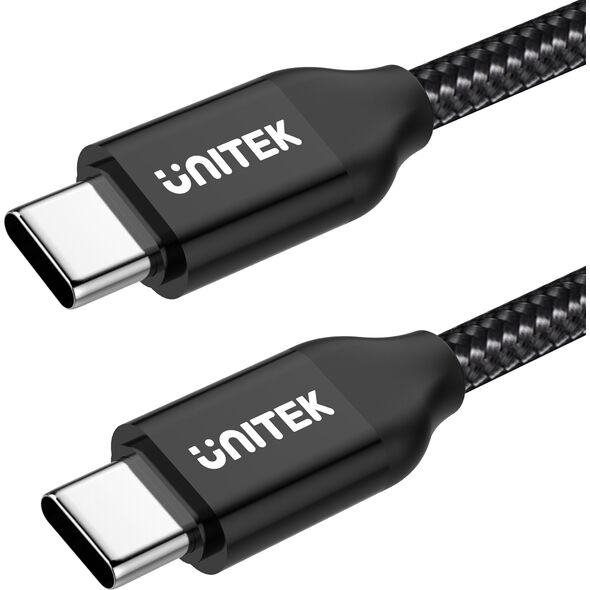 Kabel USB Unitek USB-C - USB-C 2 m Czarny (C14059BK)