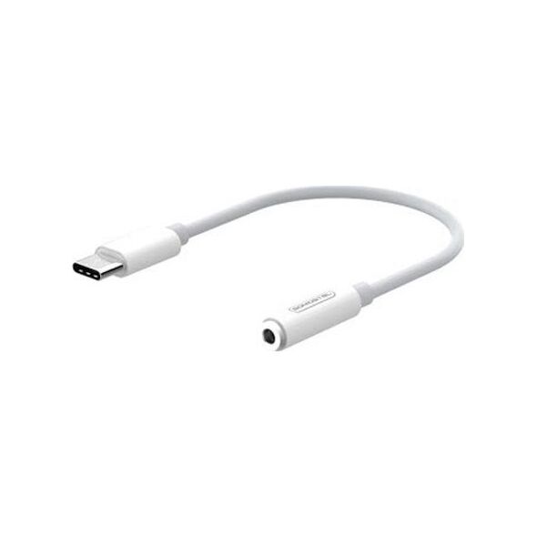 Adapter USB Somostel SMS-BZ04 USB-C - Jack 3.5mm Biały  (26537)