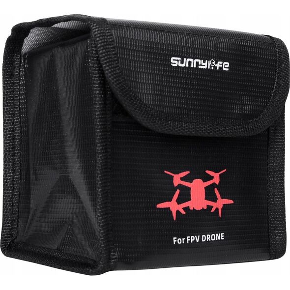 SunnyLife Futerał Etui 2x Bateria Dji Fpv Combo Ognioodporny