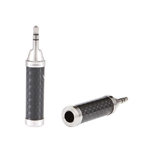 Adapter AV Furutech ADL Jack 3.5mm - Jack 6.3mm czarny