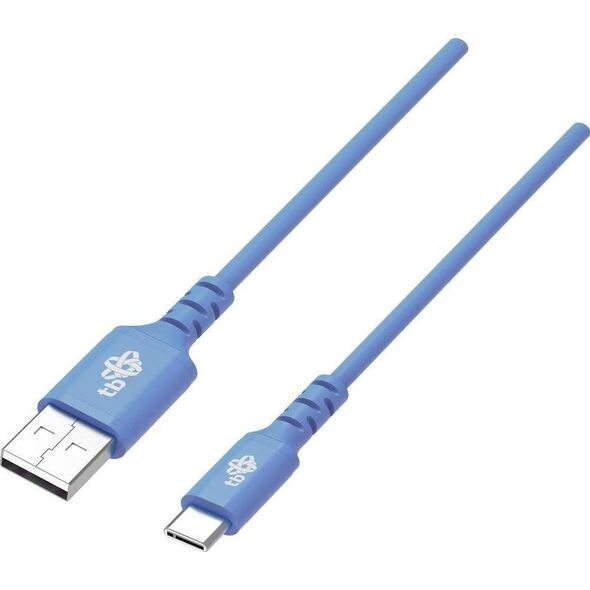 Kabel USB TB Print USB-A - USB-C 1 m Niebieski (1_742415)