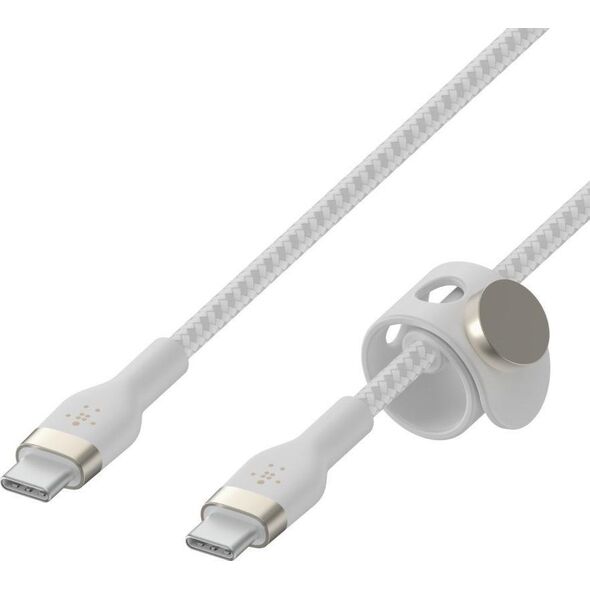 Kabel USB Belkin USB-C - USB-C 3 m Biały (CAB011BT3MWH)