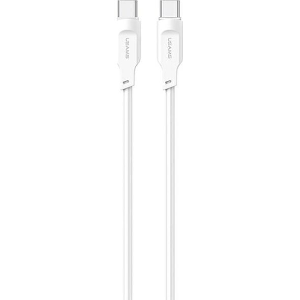 Kabel USB Usams USB-C - USB-C 1.2 m Biały (brak)