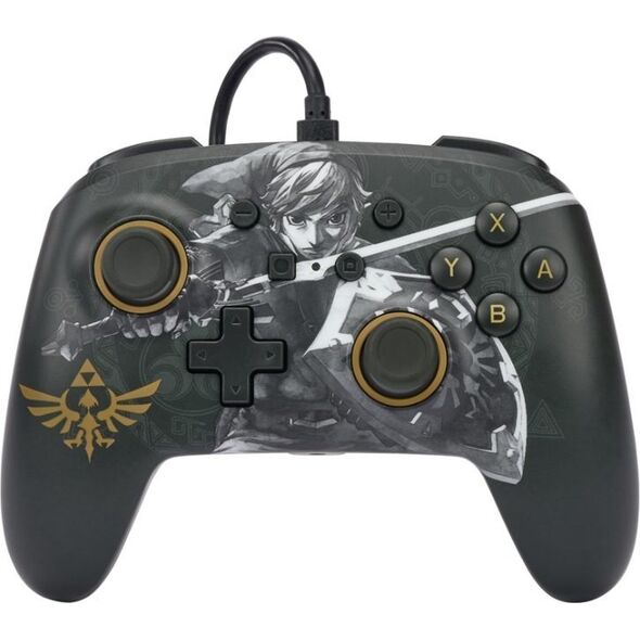 Pad PowerA PowerA SWITCH Pad przewodowy Enhanced Zelda Battle-Ready Link