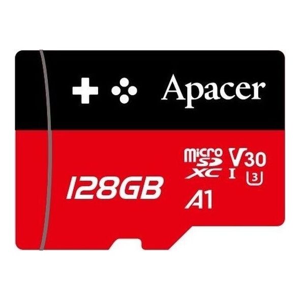 Karta Apacer Karta pamięci microSDXC Apacer Gaming 128GB (100/80 MB/s) Class 10 UHS-I U3 V30 A1