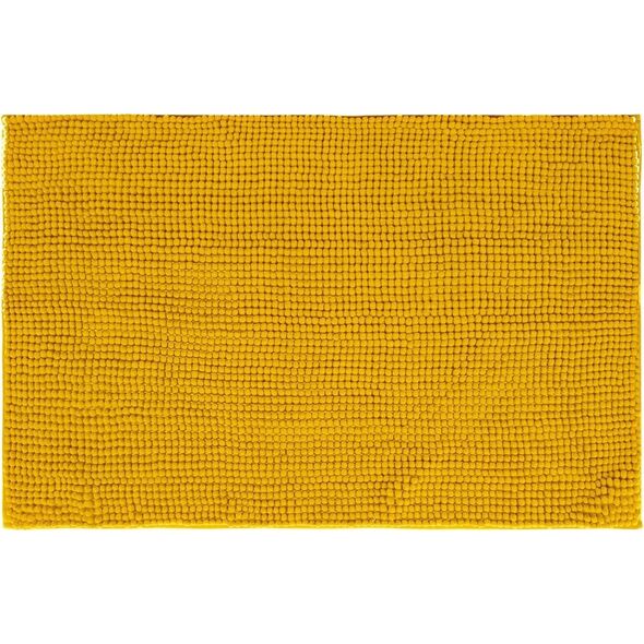 5five Dywanik łazienkowy TAPIS MINI CHENILLE, 50x80 cm, kolor żółty