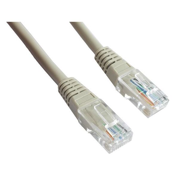 Gembird patch cord RJ45, kat. 5e, UTP, 10m, szary (PP12-10M)