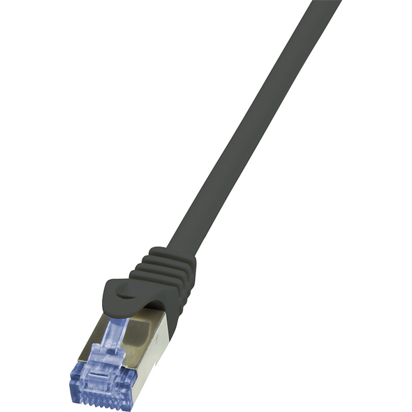 LogiLink CAT 6a Patchcord S/FTP Czarny 7.5m (CQ3083S)