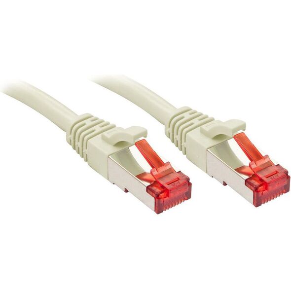 Lindy RJ-45/RJ-45 kat.6 S/FTP Szary 1m (47702)