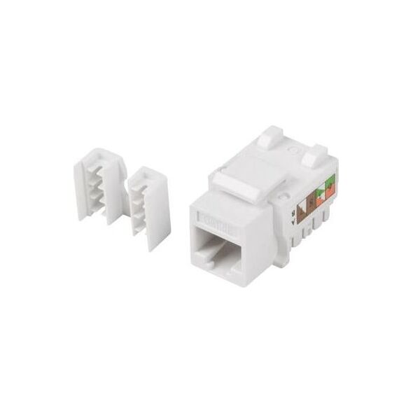 Lanberg Moduł keystone gniazdo RJ45 - LSA kat.5e 90 stopni do puszki montażowej -KSU5-1090