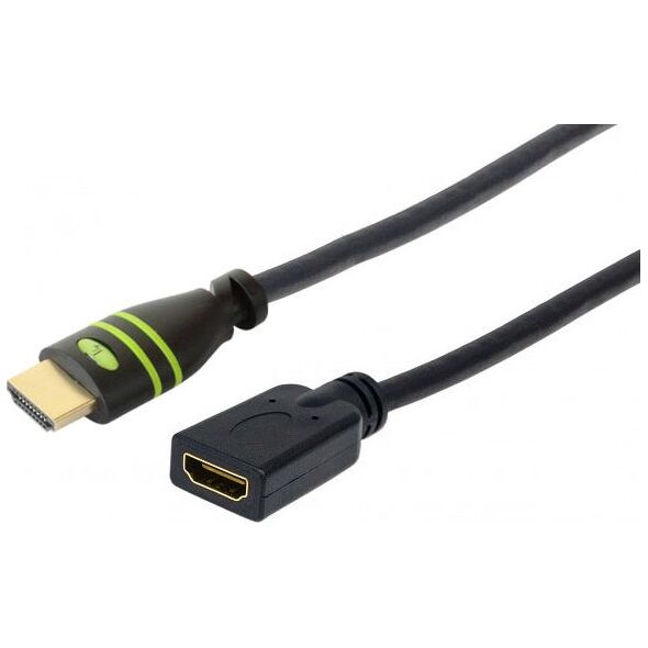 Kabel Techly HDMI - HDMI 0.2m czarny (106824)