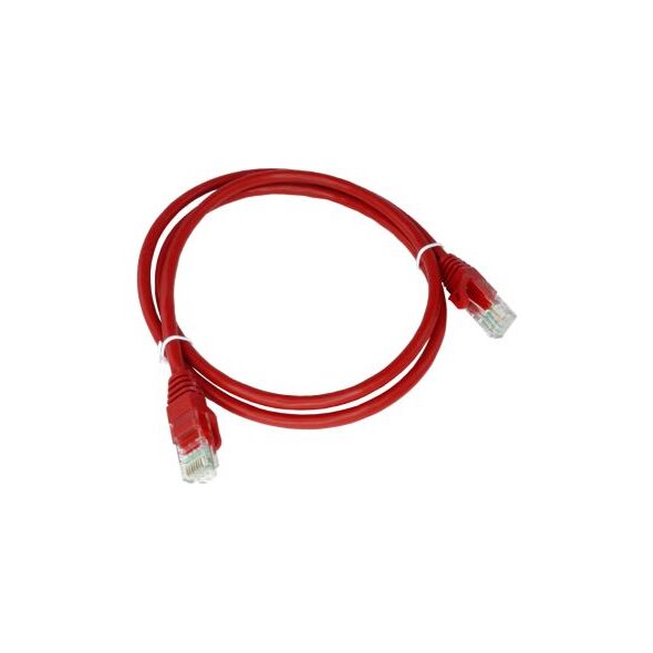 Alantec Patch-cord U/UTP kat.6 PVC 0.5m czerwony ALANTEC