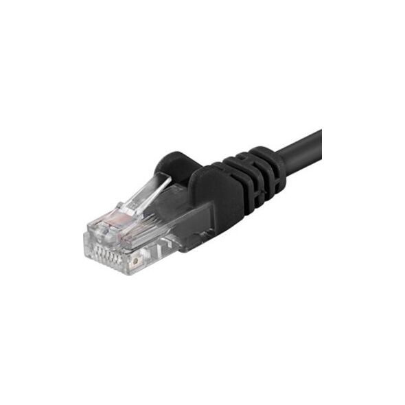 PremiumCord PREMIUMCORD Patch kabel UTP RJ45-RJ45 CAT5e 7m černá