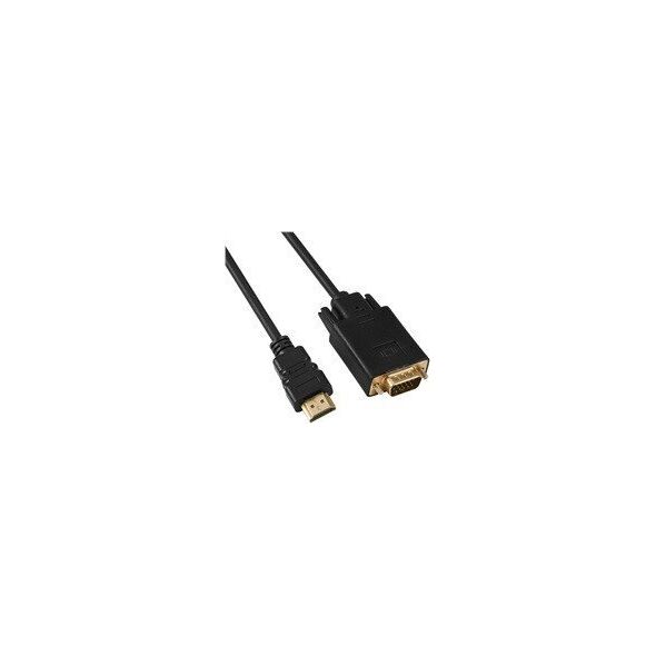 Kabel PremiumCord HDMI - D-Sub (VGA) 2m czarny (khcon-50)