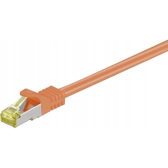 Patchcord S/FTP LSZH pomarańczowy kat.7, 2m