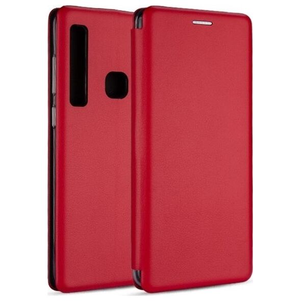 Etui Book Magnetic Huawei Y6s 2019 czerw ony/red