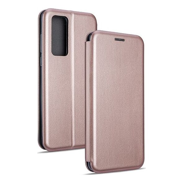 Etui Book Magnetic Huawei P40 różowo-zło ty/rosegold